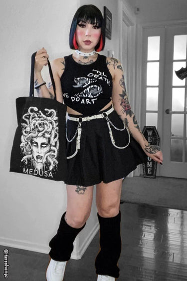 VampireFreaks Mystery Canvas Tote Bag